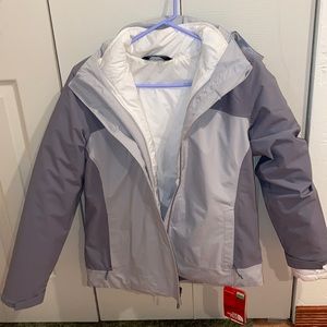 The North Face double winter coat.